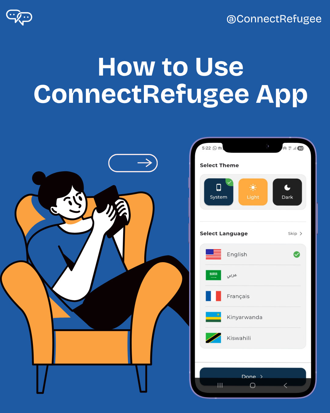 ConnectRefugee Tutorial Videos